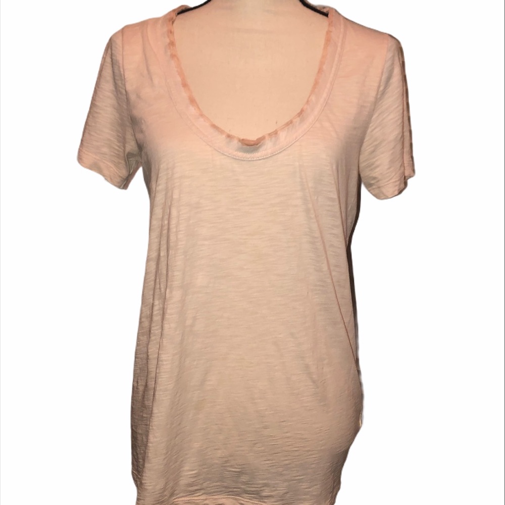 J crew scoop neck short sleeve tee